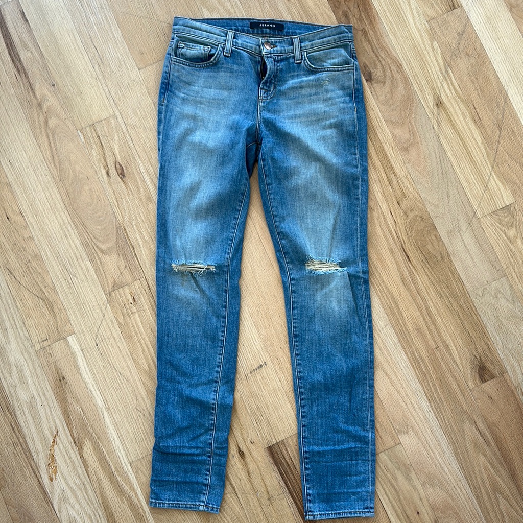 J Brand Jeans Size 23 Medium To Low Rise